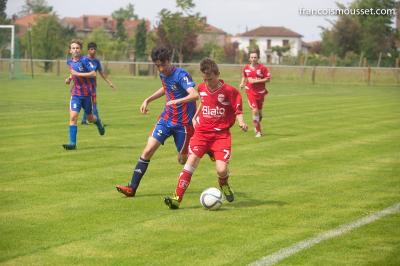 U15 contre Escource