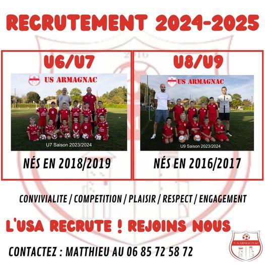 Recrutement u7